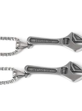 不锈钢钛钢男女机械小扳手项链