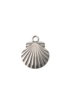 不锈钢贝壳吊坠海洋风DIY饰品配