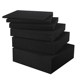 Customized high-density black sponge packaging with moderate hardness and softness