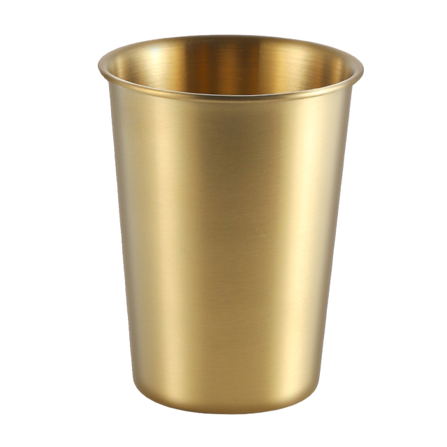 304 Stainless Steel Cup Outdoor Camping Kindergarten Children's Water Cup Beer Cup Single -layer Cup Wine Customized