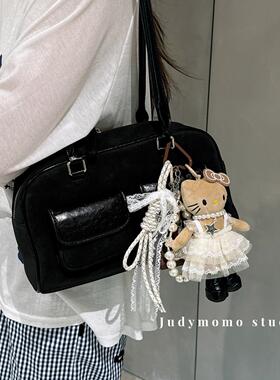 日本KT猫美拉德公主裙玩偶挂件少女包挂保龄球包小挂饰钥匙扣