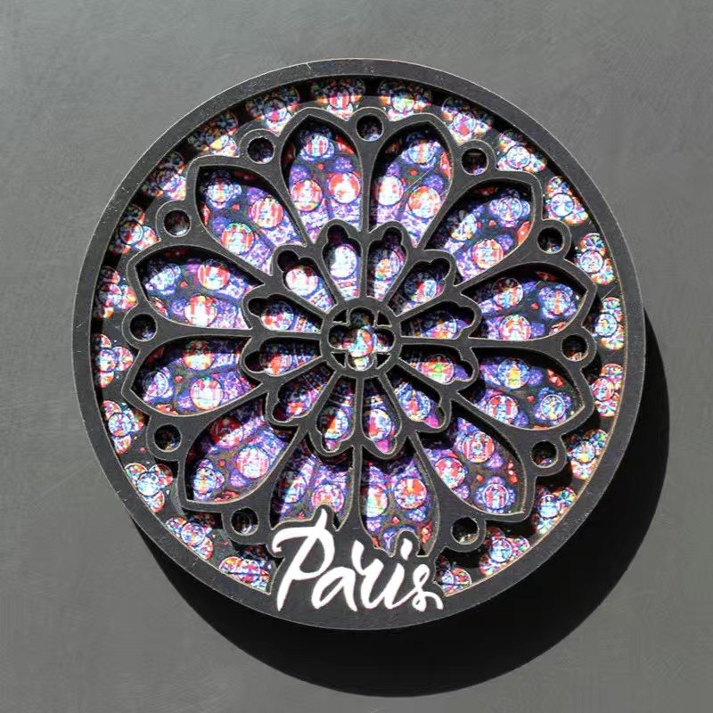 法国巴黎圣母院冰箱贴旅游纪念品文创外贸出口磁性木质巴黎磁铁,淘宝优惠券,粉丝福利购,淘宝优惠卷