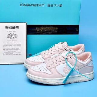 Putian official website authentic aj women's shoes dunk cherry blossom pink women's sneakers low-top genuine leather casual sports shoes for women