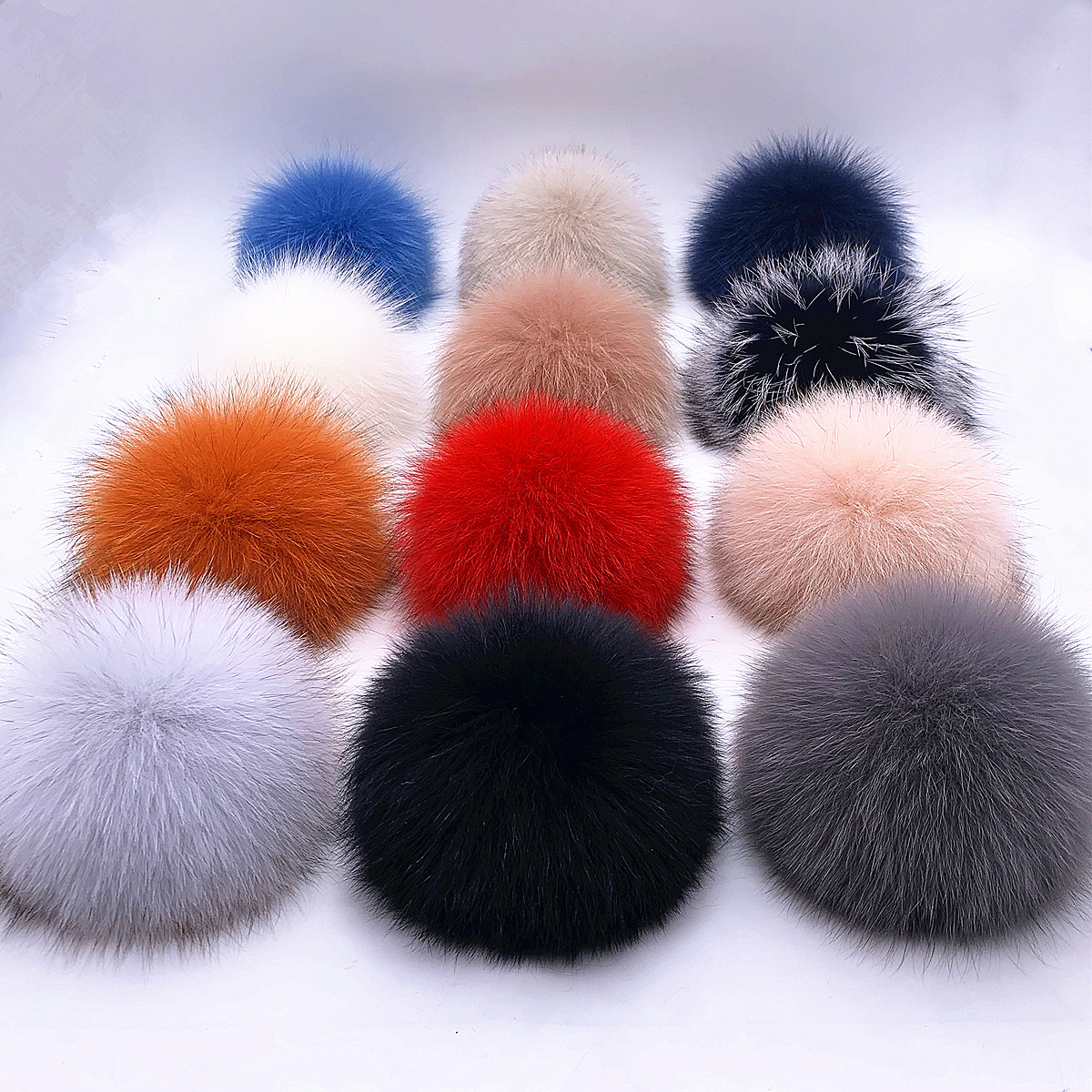 超大狐狸毛球diy貉子真毛毛球针织棒球帽子配件服装配饰手工材料,淘宝优惠券,粉丝福利购,淘宝优惠卷