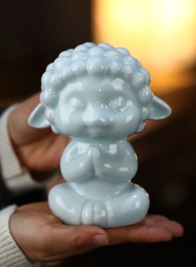 国风创意陶瓷十二生肖伴手礼全套