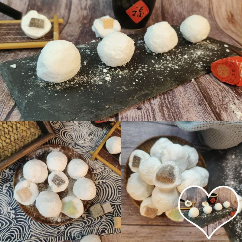 Old Town Tangyuan Calcium Milk Yuanxiao Snacks Handmade