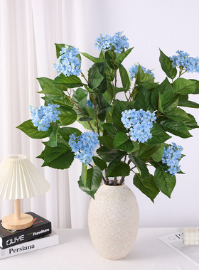 仿真花 大枝雪球 北欧绣球家居客厅软装工程婚庆酒店摆件布景