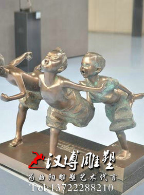 玻璃钢园林景观大型户外人物雕塑