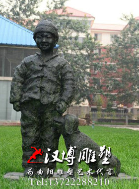 玻璃钢小区景观人物雕塑