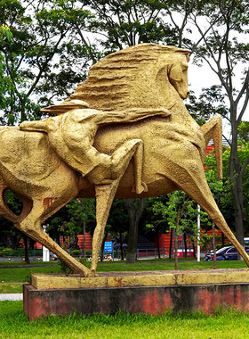 精雕宴铸铜景观装饰校园庭院