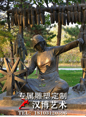 玻璃钢户外景观园林小品雕塑