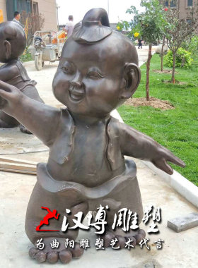 玻璃钢景观户外人物雕塑