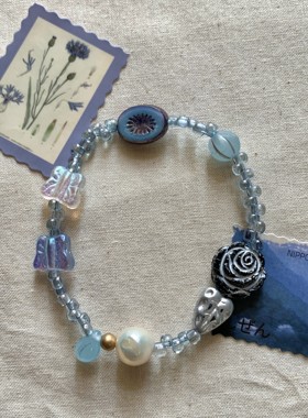 复古可爱手链琉璃不撞款