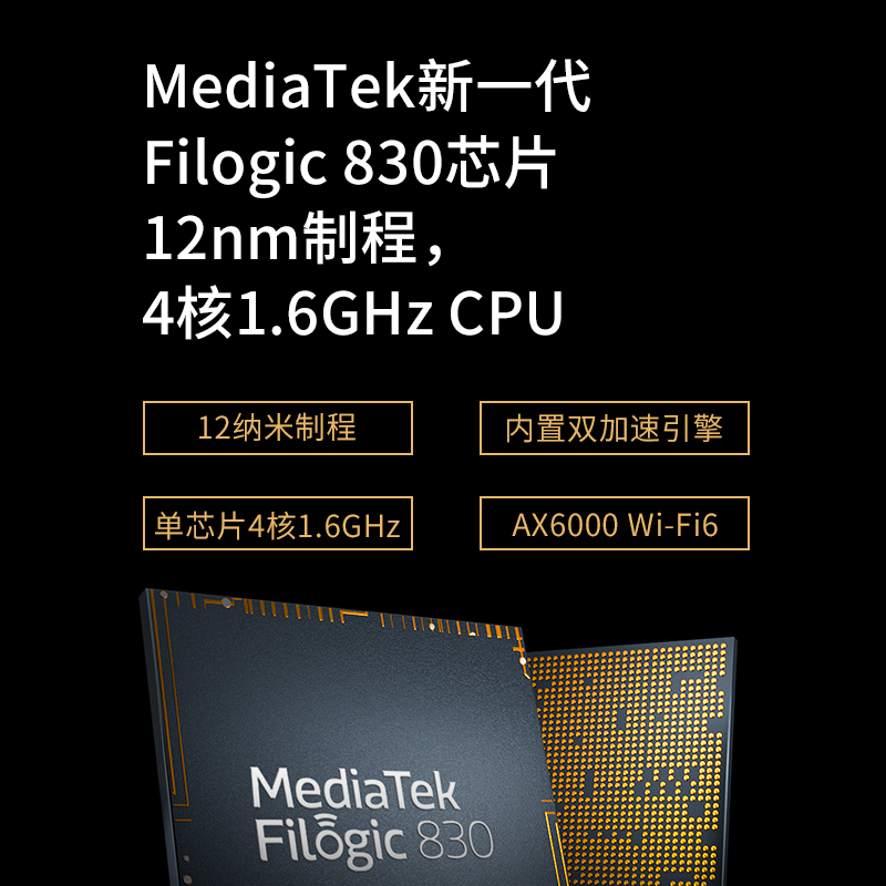 TP-LINK wifi6全千兆无线路由器 AX6000千兆端口家用高速 tplink 5G大户型mesh双宽带iptv口宿舍XDR6050 - 图2