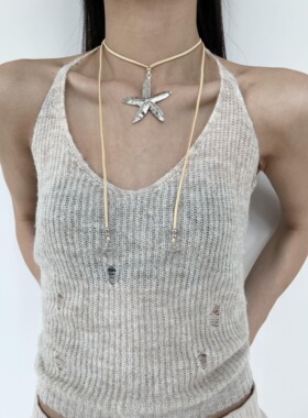 BKP「海星」波西米亚风海星项链复古vintage海滩ins男女夏日百搭