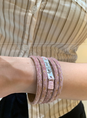 棠洛 小众马毛手环女y2k手镯个性百搭手饰品欧美辣妹风多层手环潮