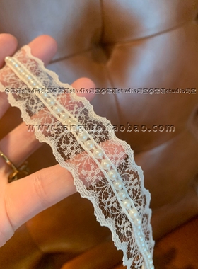 「白月书襟」蕾丝布艺choker颈链女白色锁骨链项链日常百搭高级感