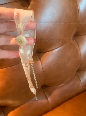 「花漾情话」碎花贴肤丝带choker颈链女小众纯欲感颈带项圈2026潮