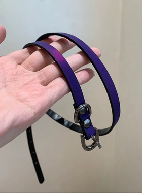 「梦核少女」温感变色choker颈链女双圈绕脖颈链y2k亚文化项圈潮