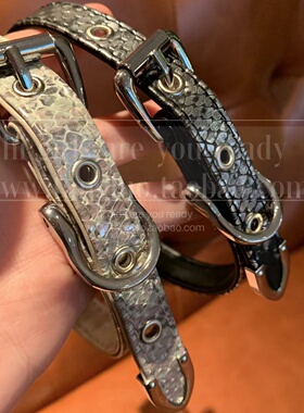 恶女蛇纹高级感choker项圈女