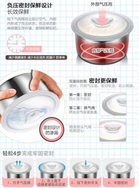 小熊上班族不锈钢电热饭盒
