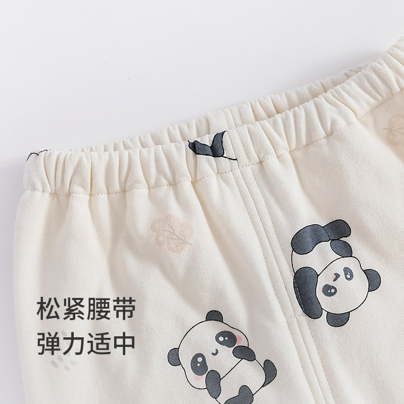 宝宝裤子薄棉纯棉秋冬保暖裤婴儿打底裤居家睡裤儿童夹棉秋裤秋装,淘宝优惠券,粉丝福利购,淘宝优惠卷