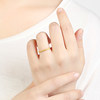 Pelikan Solid Solid Gold Bead Ring Versatile Style
