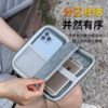 Crossbody mobile phone bag, outdoor hiking bag, lightweight and versatile travel bag, sports folding bag, portable passport bag, document bag