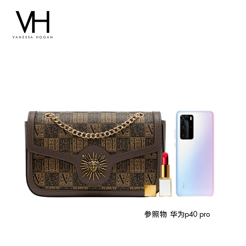 vh 2021新款秋冬复古太阳神单肩包 vanessahogan女士包袋
