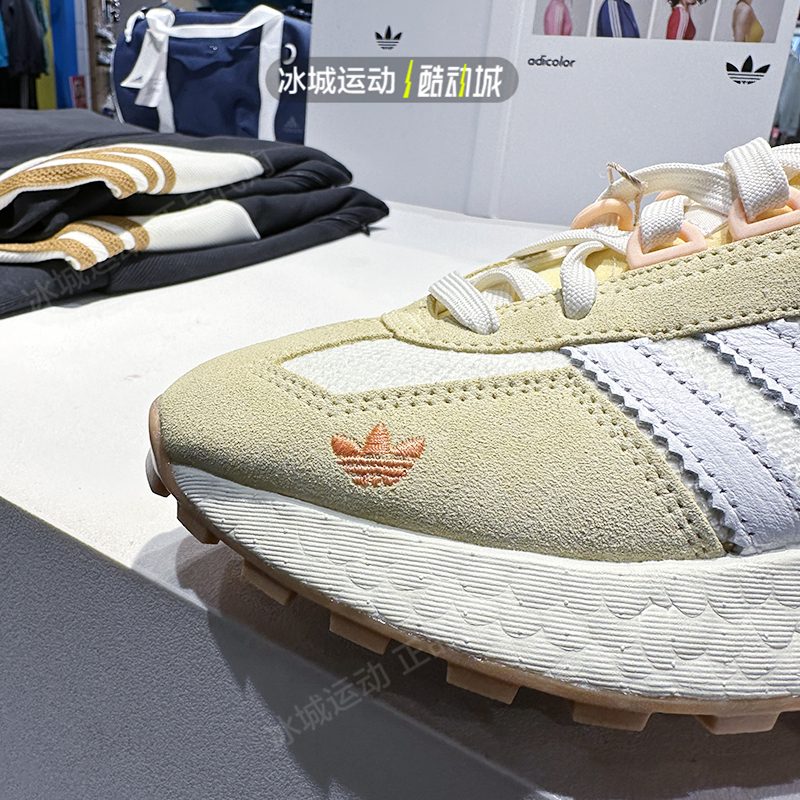 Adidas阿迪达斯女三叶草2024年RetropyE5运动休闲鞋ID3267 IF6809