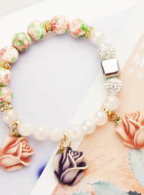 设计师DIY串珠手链 友谊手串品牌正品 FROM mipenna X lollilolly