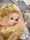 Monchhichi Cute Monchhichi 40th Anniversary Edition 80cm Golden Retriever Boy and Girl Plush Doll 2L