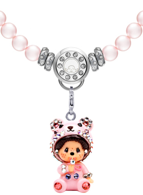 三色入6mm正圆萌趣趣项链