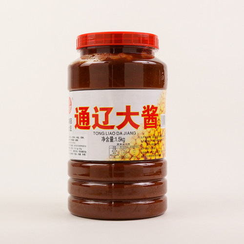 1桶包邮 同乡居大酱 通辽大酱 东北大酱农家大酱 大酱 3斤 - 图0