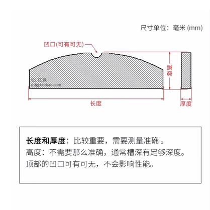 大中小风炮叶片配件风叶中风炮扇叶甩刮片气动扳手工具维修理大全 - 图0