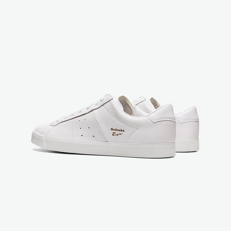 [经典]Onitsuka Tiger鬼塚虎LAWNSHIP 3.0男女白色黑色休闲板鞋 - 图2