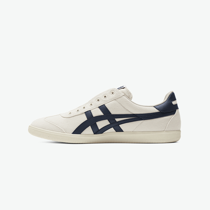 Onitsuka Tiger鬼塚虎TOKUTEN SLIP-ON春夏米色一脚蹬德训鞋 - 图1