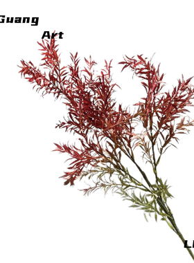 大广 现代轻奢样板房售楼处客厅茶几装饰摆件花艺果盘组合软装