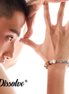 dissolve原创小众设计男情侣手链