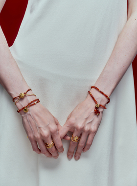 新年限定｜红玛瑙双层手串/手链