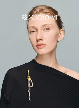 浪漫食物语叉子意面胸针高级感独特别针设计师款高档西装胸花礼物