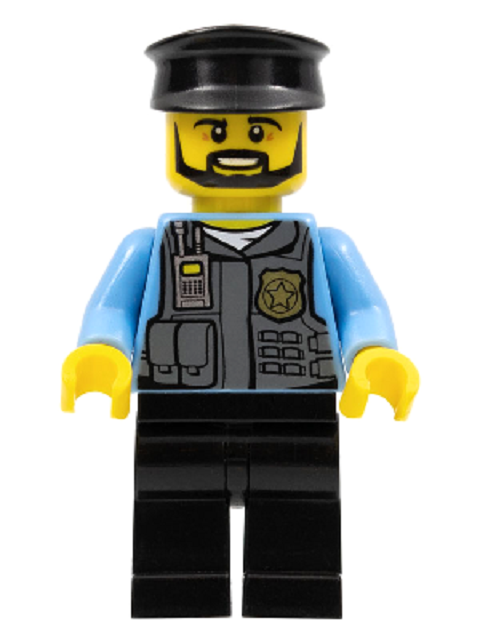 乐高 LEGO 人仔 45022 cty716 警察 +cty715 小偷 全新正品 独占 - 图0