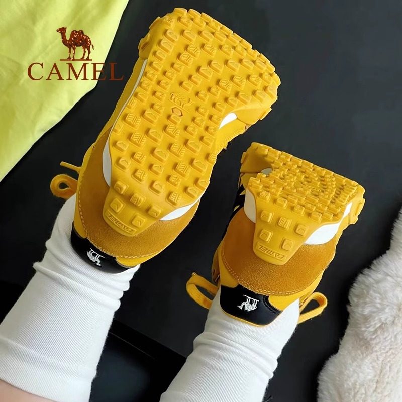 骆驼山海运动鞋女款2026春季新款女鞋防滑鞋子复古德训鞋男士板鞋,淘宝优惠券,粉丝福利购,淘宝优惠卷