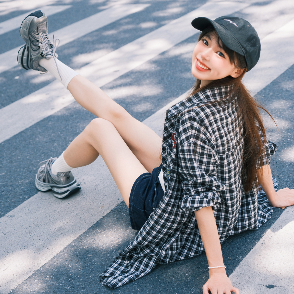 【迪丽热巴同款】骆驼户外银月2代老爹鞋厚底运动鞋户外休闲鞋女 - 图1