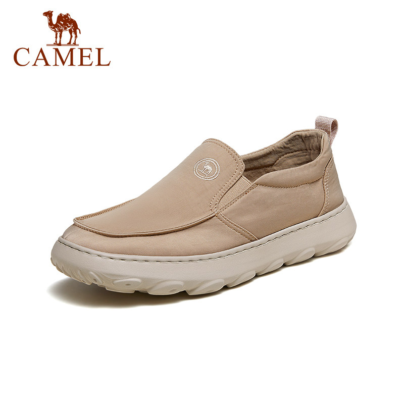 骆驼男鞋2024秋季新款轻盈软弹发泡底耐磨耐穿舒适运动休闲风板鞋,淘宝优惠券,粉丝福利购,淘宝优惠卷