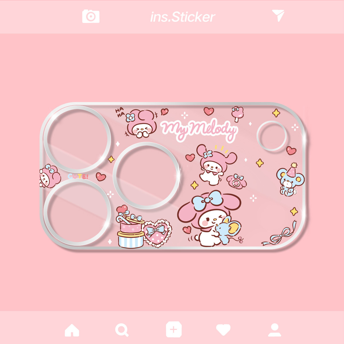 苹果iPhone17ProMax/Pro镜头膜钢化膜全覆盖可爱摄像头保护膜防刮花防摔小帕猫卡通,淘宝优惠券,粉丝福利购,淘宝优惠卷