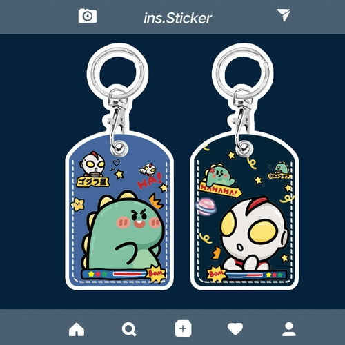 Маленький милый индукционный квадратный круглый картхолдер