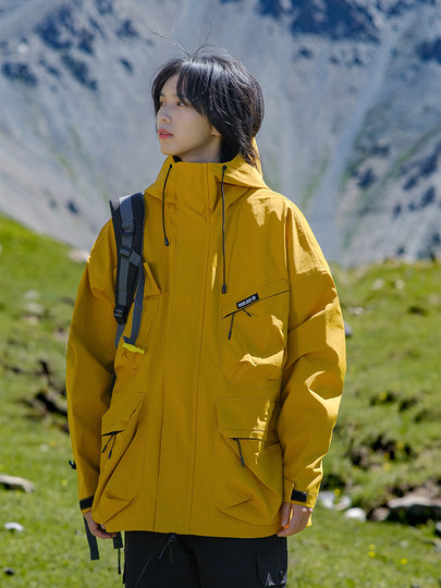 Japanese outdoor windproof waterproof jacket men and women