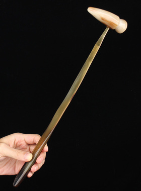 天然牛角按摩锤养生敲打捶背器