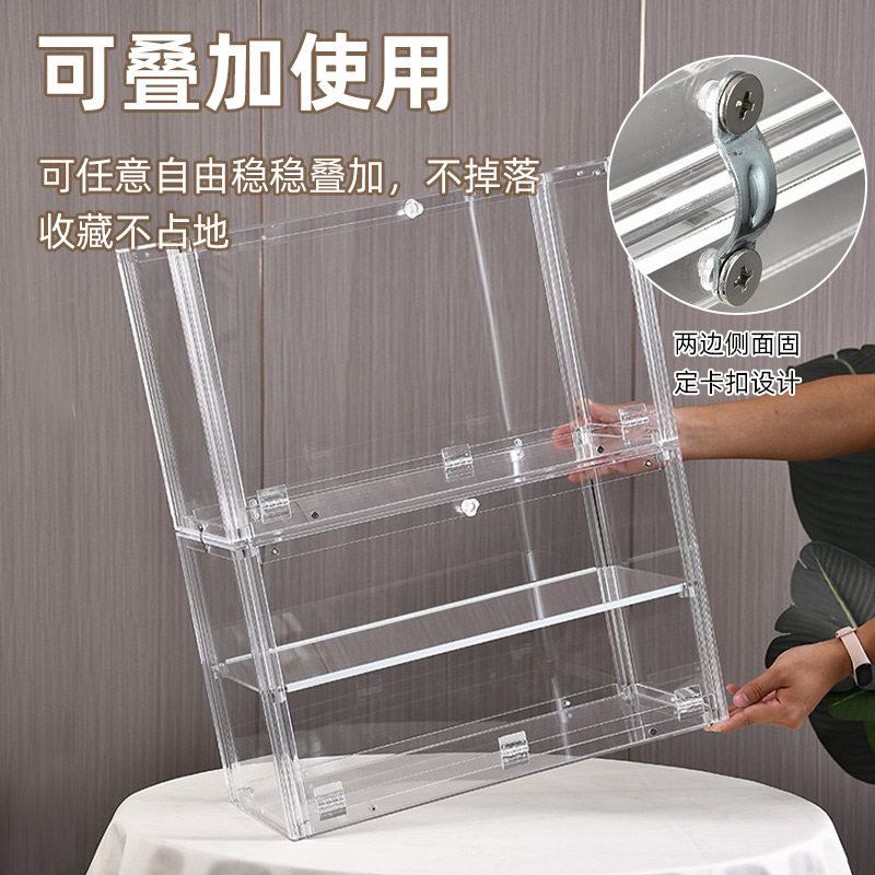 透明亚克力展示柜车模乐高货架高清展示盒玩具防尘积木收纳透明,淘宝优惠券,粉丝福利购,淘宝优惠卷